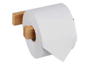 4052025485306 - Toilettenpapierhalter ohne Bohren Bambus selbstklebender Klopapierhalter Badezimmer Wandmontage natur - Relaxdays 4052025485306 - Toilettenpapierhalter ohne Bohren Bambus selbstklebender Klopapierhalter Badezimmer Wandmontage natur - Relaxdays