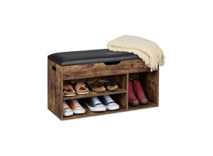 4052025504649 - relaxdays Schuhregal »mit Sitzfläche 80 x 46 cm« 4052025504649 - relaxdays Schuhregal »mit Sitzfläche 80 x 46 cm«