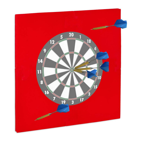 4052025903763 - relaxdays Dartboard-Surround rot