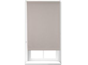 4052025926526 - Thermorollo blickdicht Verdunkelungsrollo Thermobeschichtung Gesamt 70x160 cm Stoffbreite 66 cm braun - Relaxdays