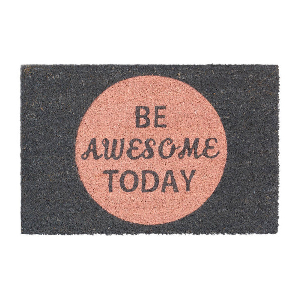 4052025996413 - Fußmatte 10020166_52 be awesome today 40x60cm rechteckig für Innenbereich 4052025996413 Relaxdays