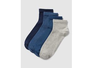 4052171534668 - Socken mit Label-Detail im 4er-Pack Modell Quarter