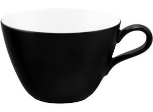 4052212080314 - Tasse SELTMANN WEIDEN Life Fashion schwarz (glamorous schwarz weiß) H71cm Ø109cm Porzellan Trinkgefäße Milchkaffeeobertasse 037 l 4052212080314 - Tasse SELTMANN WEIDEN Life Fashion schwarz (glamorous schwarz weiß) H71cm Ø109cm Porzellan Trinkgefäße Milchkaffeeobertasse 037 l