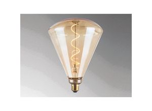 4052231900051 - Mm_unverified_brand - E27 Filament led Diamant Ø19cm Bernstein - 4 Watt 220 Lumen - Deko Glühbirne