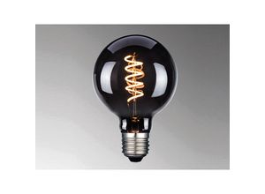 4052231900112 - Mm_unverified_brand - E27 Filament led Globe Ø95cm Deko Glühlampe Rauchfarben 4 Watt 60 Lumen