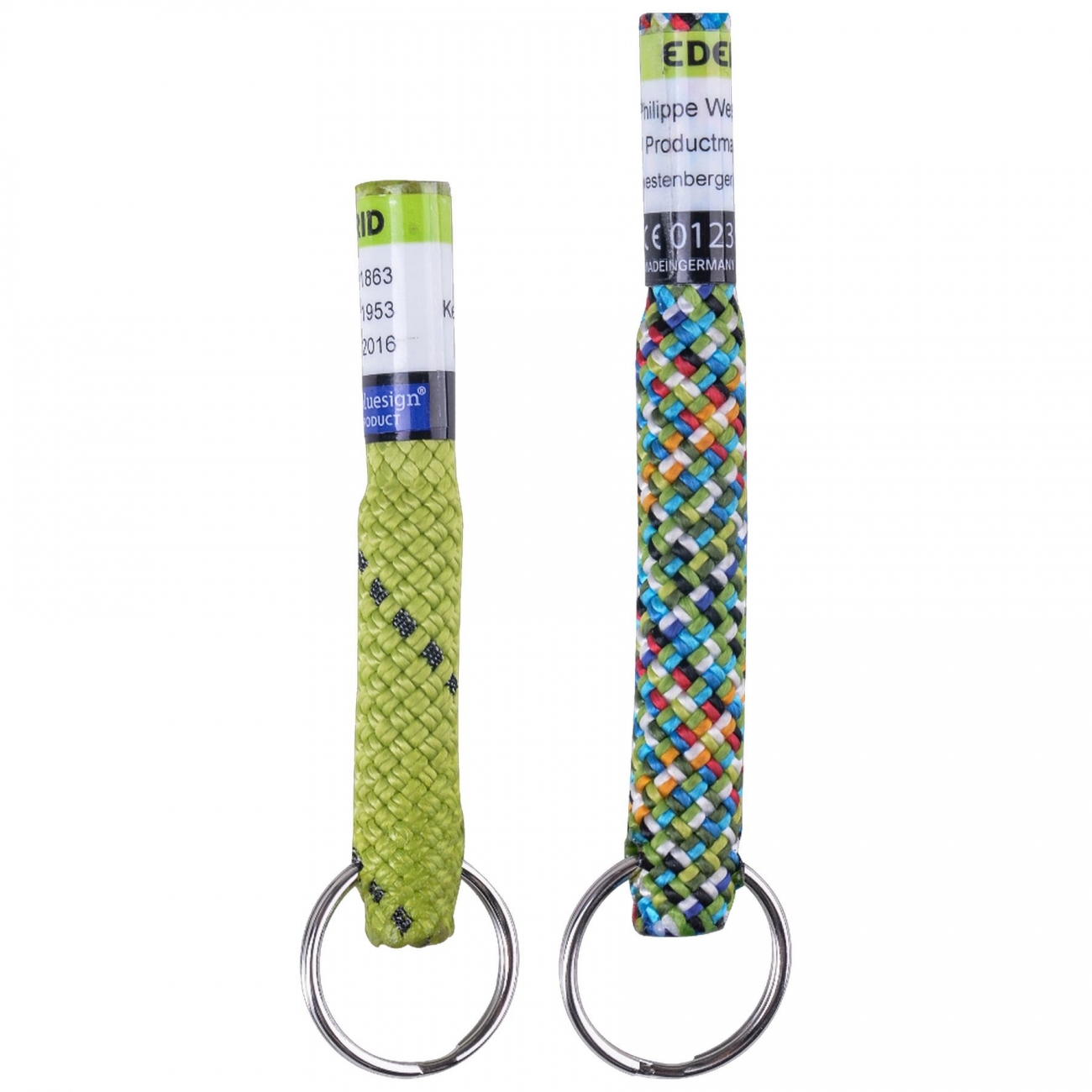 4052285494476 - EDELRID Seil Schlüsselanhänger Merch Farbvariationen