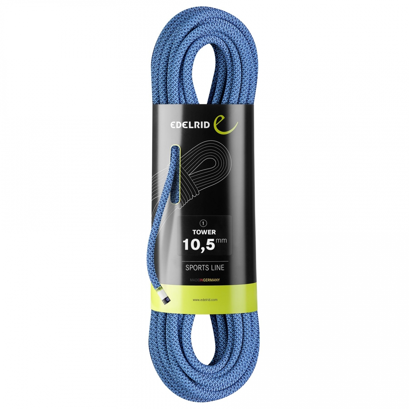 4052285686420 - Dynamisches Kletterseil Tower 105mm Indoor Top Rope 350m EN 892 UIAA