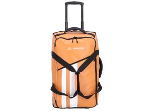 4052285807962 - VAUDE Rollenreisetasche New Islands Teleskopgriff 2 Rollen Logo-Print orange