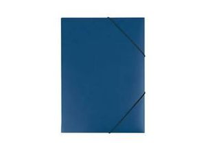 4052301010888 - Eckspannmappe DIN A4 3 Flügelklappen 10 Stück blau