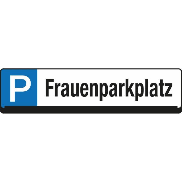 4052301016903 - Parkplatzschild 9219-00278 Frauenparkplatz 4052301016903 Eichner