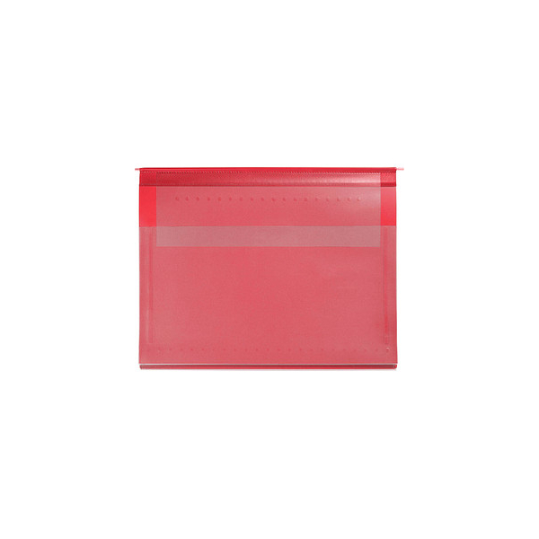 4052301034884 - Planettentasche Stan 1 Kunststoff rot 1 x Lang-Außenheftung (Sondermaß von 275 cm) Planettentasche 4052301034884 DOKUTECH