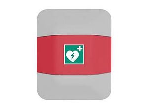 4052301043695 - Defibrillator-Aufsatz f Feuerlöscherschrank help B 434 x T 225 x H 196 mm rot