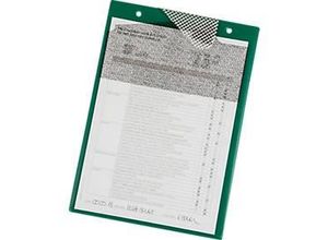 4052301067097 - Auftragstasche Secure für DIN A4 Dokumente 10 Stück inkl Schlüsselfach B 230 x T 5 x H 330 mm grün