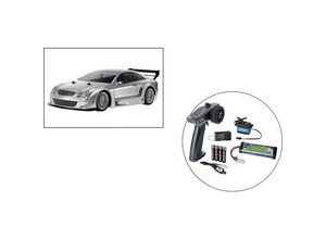 4052347005404 - TT-02 110 RC M-B CLK AMG Silber Start RTR SET Silber (matt) 110 RC Modellauto Elektro Straßenmodell Allradantrieb (4WD) 100% RtR 24 GHz inkl