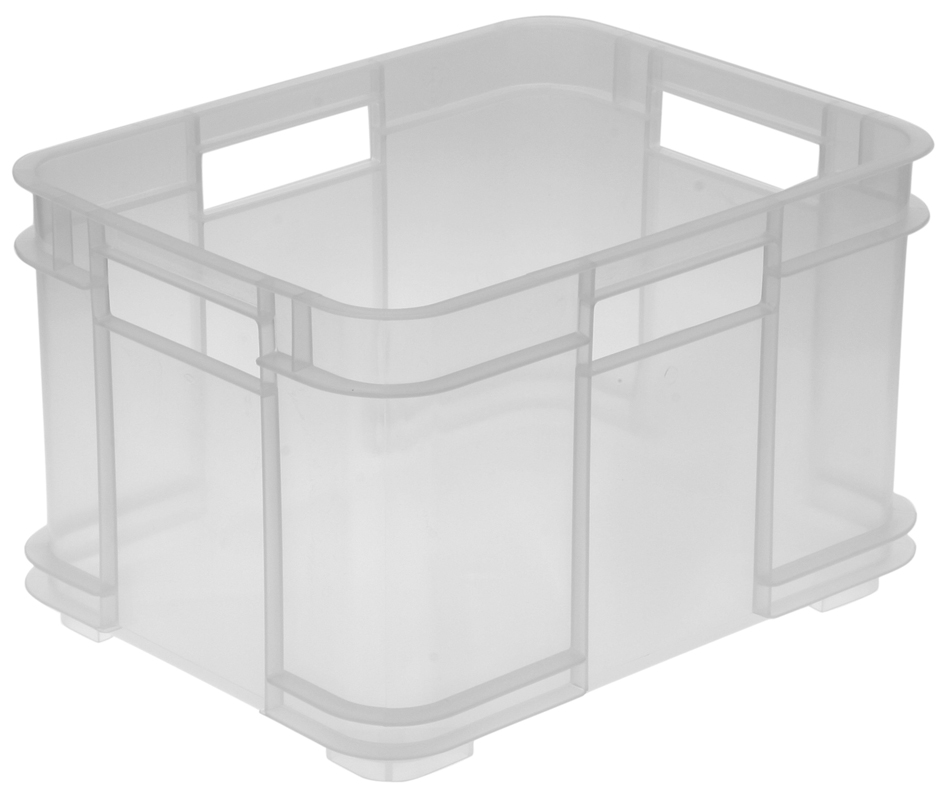 4052396058840 - keeeper Aufbewahrungsbox 16 L Transparent 27 (B) x 35 (T) x 22 (H) cm