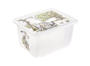 4052396072396 - Aufbewahrungsbox mit Dekoration mit Deckel 24 Liter 415x355x22 Winnie the Pooh Pauline Kollektion