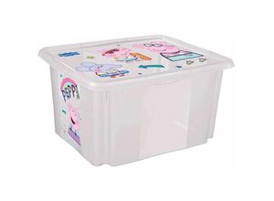 4052396072723 - Dekorative Aufbewahrungsbox mit Deckel 45 Liter 555x40x30 Peppa Pig Paulina Kollektion