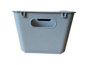 4052396081954 - Aufbewahrungsbox Lotta 18 l lifestyle-box ca 195 x 14 x 10cm Nordic-Grey Hellgrau - Keeeper