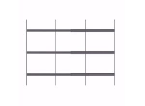 4052398405208 - acerto® Fenstergitter 75-115cm 3 Streben