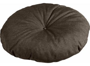 4052431156906 - Chillkissen MAX WINZER Bodo Gr B H T 85 cm x 18 cm x 85 cm Ø 85 cm Strukturgewebe 16523 braun Kinder Poufs Weitere Kopfkissen in 2 Größen