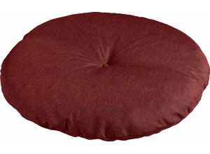 4052431157170 - Chillkissen MAX WINZER Bodo Gr B H T 105 cm x 18 cm x 105 cm Ø 105 cm Strukturgewebe 16523 rot Kinder Poufs Weitere Kopfkissen in 2 Größen