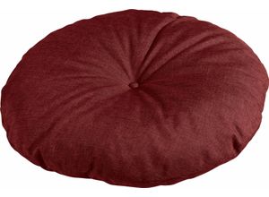 4052431160279 - Chillkissen MAX WINZER Bodo Gr B H T 85 cm x 18 cm x 85 cm Ø 85 cm Strukturgewebe 16523 rot Kinder Poufs Weitere Kopfkissen in 2 Größen