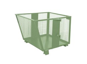 4052462008281 - Gitterbehälter bsk-g 90 für leichte Güter Resedagrün - Bauer 4052462008281 - Gitterbehälter bsk-g 90 für leichte Güter Resedagrün - Bauer