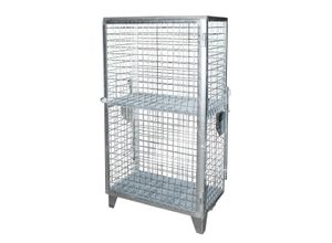 4052462026315 - Gasflaschen-Depot gfd-r 4 feuerverzinkt 1 Tür Drahtgitter für 4x 11 kg-Gasflaschen - Bauer