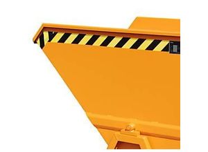 4052462044487 - Kippmulde Bauer KS 700 Stahl orange B 1340 x T 1200 x H 1275 mm 700 l bis 1000 kg Rollen manuelle Kippvorrichtung 4052462044487 - Kippmulde Bauer KS 700 Stahl orange B 1340 x T 1200 x H 1275 mm 700 l bis 1000 kg Rollen manuelle Kippvorrichtung