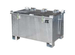 4052462062894 - eurokraft pro Akku-Lagerbehälter für Lithium-Ionen-Batterien -Akkus Volumen 220 l LxBxH 800 x 1200 x 750 mm ab 2 Stk