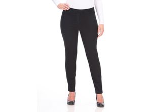 4052508125323 - Große Größen Jeggings aus Super Stretch in leicht glänzender Optik black Denim Gr42