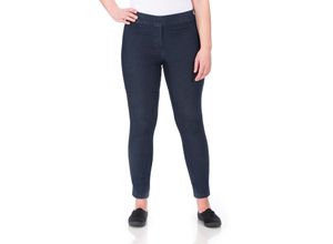 4052508222992 - Große Größen Jeggings aus Super Stretch in leicht glänzender Optik blue Denim Gr42