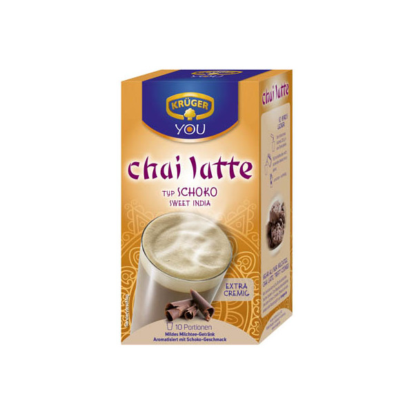 4052700083421 - Chai Latte Schoko Instanttee 207519 4052700083421 KRÜGER 10 Stück