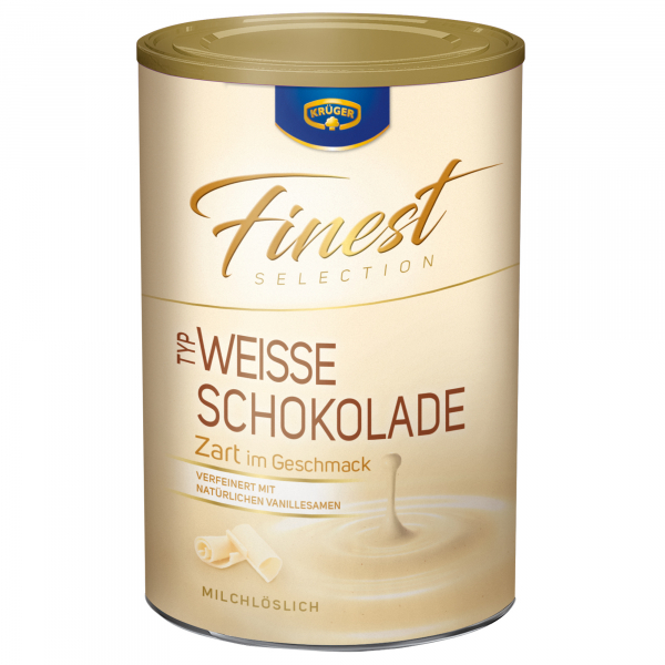 4052700094762 - Finest SELECTION Getränkepulver Weiße Schokolade 9476 300g 4052700094762 KRÜGER Finest SELECTION 300 Gramm