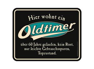 4052743867750 - Blechschild Oldtimer (Ausführung 60 Jahre)