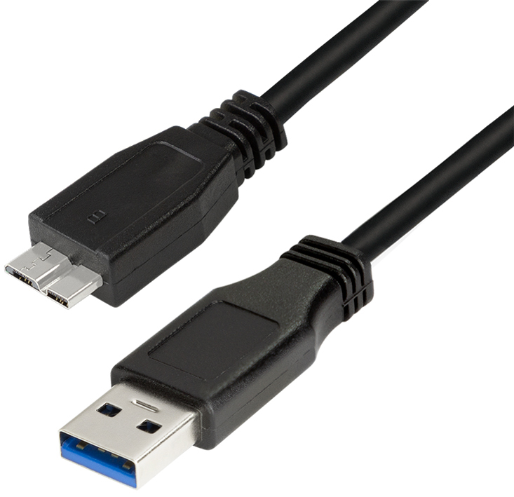 4052792001006 - LOGILINK CU0037 - USB 30 Kabel A Stecker auf Micro-B Stecker schwarz 06 m