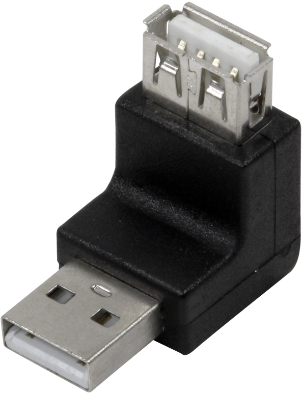 4052792002812 - LOGILINK AU0027 - Adapter USB 20 A Stecker > A Buchse 270°