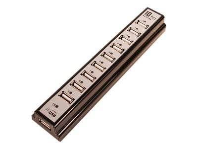 4052792004779 - LOGILINK UA0096 - USB 20 Hub 10-Port mit Netzteilschwarz 4052792004779 - LOGILINK UA0096 - USB 20 Hub 10-Port mit Netzteilschwarz