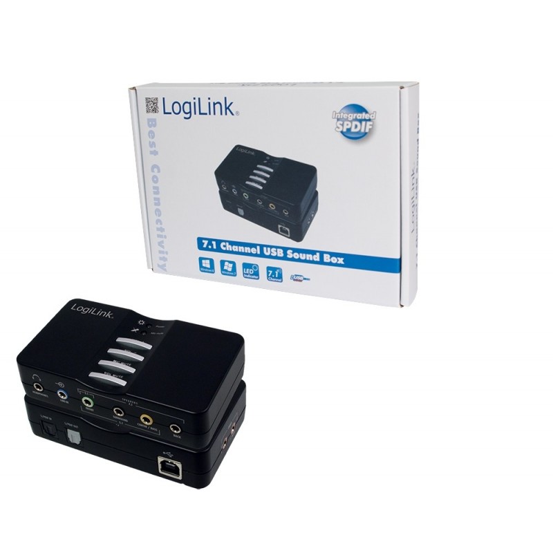 4052792005172 - LogiLink 71 Dolby USB Sound Box (externe Soundkarte 8-Kanal) (UA0099)