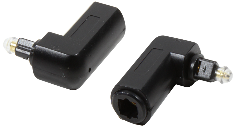 4052792008432 - LOGILINK CA1017 - Toslink Adapter  Toslink-Stecker zu Toslink-Kupplung 90° gewin