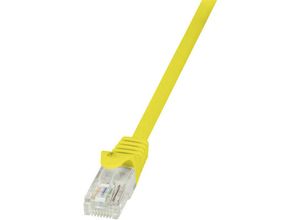 4052792024234 - EconLine - Patch-Kabel - RJ-45 (m) - RJ-45 (m) - 75 m - utp - cat 6 - Gelb (CP2087U) (CP2087U) - Logilink