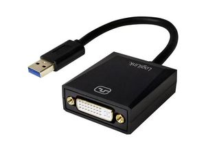 4052792034028 - LogiLink UA0232 USB   DVI Adapter [1x USB 32 Gen 1 Stecker A (USB 30) - 1x DVI-Buchse 24+5pol] Schwarz 1000 cm