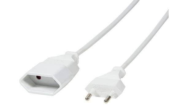 4052792039696 - LogiLink Netzkabel Euro CEE 7 16 Stecker zu Dose 2m Weiß CP126 4052792039696 - LogiLink Netzkabel Euro CEE 7 16 Stecker zu Dose 2m Weiß CP126