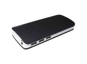 4052792043358 - Mobile-Power 10000 Powerbank 10000 mAh Li-Ion Schwarz Grau - Logilink