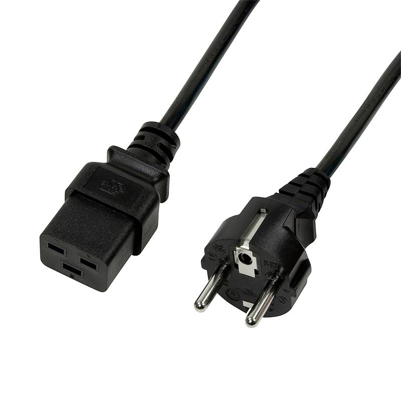 4052792051186 - LogiLink Power Cord CEE 7 7-IEC C19 black  180m