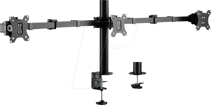 4052792060119 - Monitorhalterung 3-fach 17-27 Armlänge verstellbar Büromöbel und Bürozubehör bei Büromöbel Experte im Online Shop