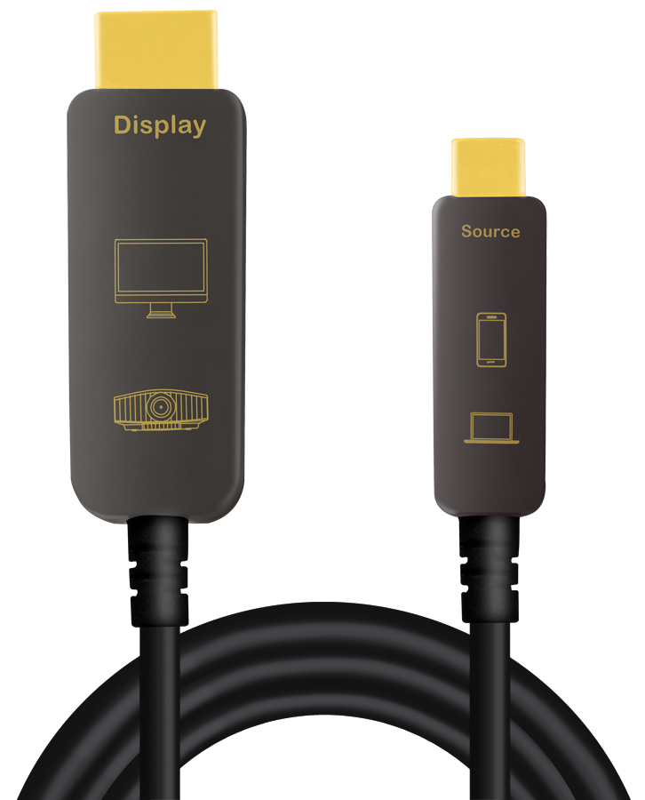 4052792063226 - LOGILINK CUF0101 - Adapterkabel USB Type-C  > HDMI 4K@60 Hz AOC 15 m