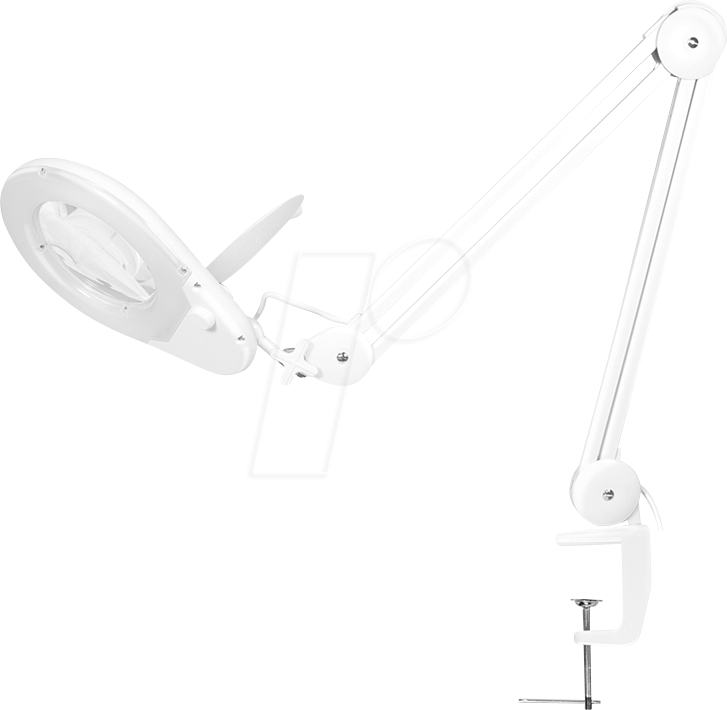 4052792065046 - LOGILINK WZ0058 - Lupenleuchte LED Ø 127 mm Echtglaslinse 5 Dioptrien