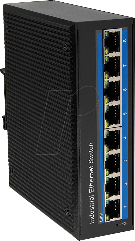 4052792067378 - LogiLink NS203 NS203 Industrial Ethernet Switch 8 Port 10   100   1000 MBit s