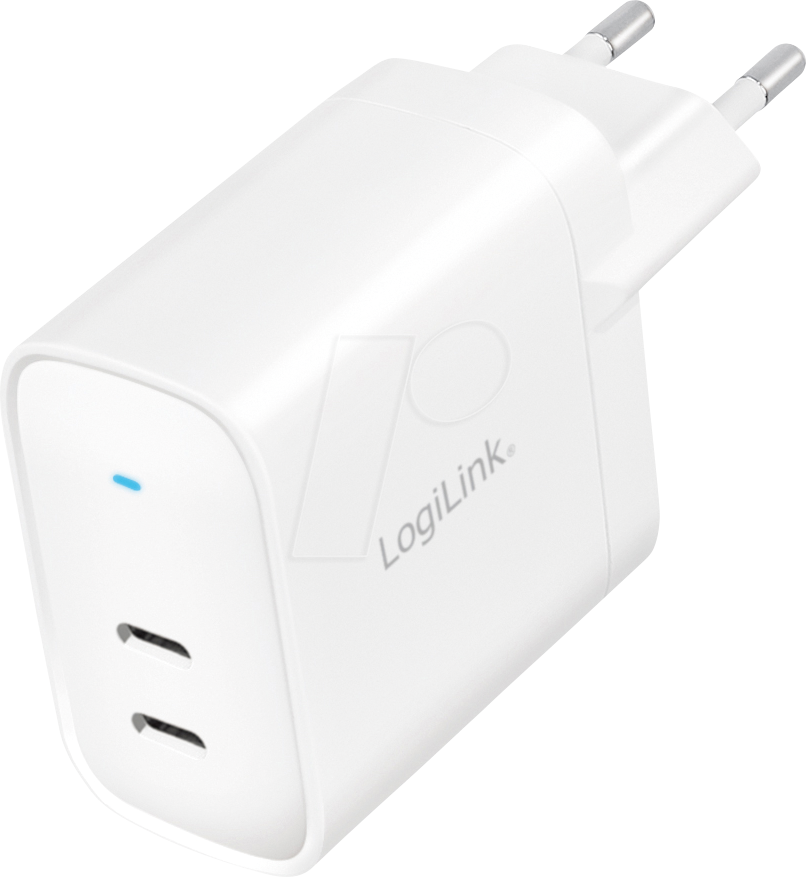 4052792067545 - LogiLink PA0282 USB-Ladegerät Innenbereich Steckdose Anzahl Ausgänge 2 x USB-C® Buchse (Power Delivery) USB Power Delivery (USB-PD)